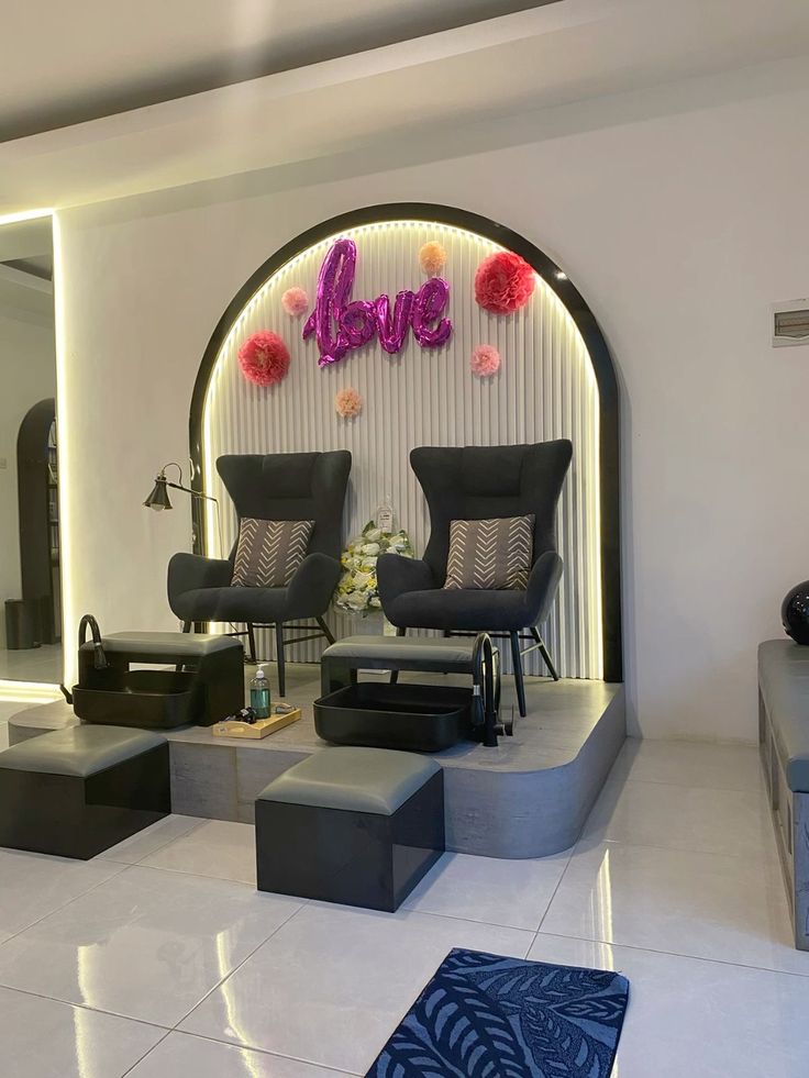 Pedicure Chair Platform Fitout Nairobi