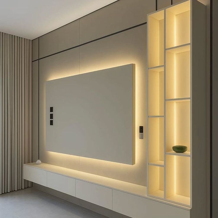Modern Custom TV Console Wall Unit Nairobi Kilimani Westlands
