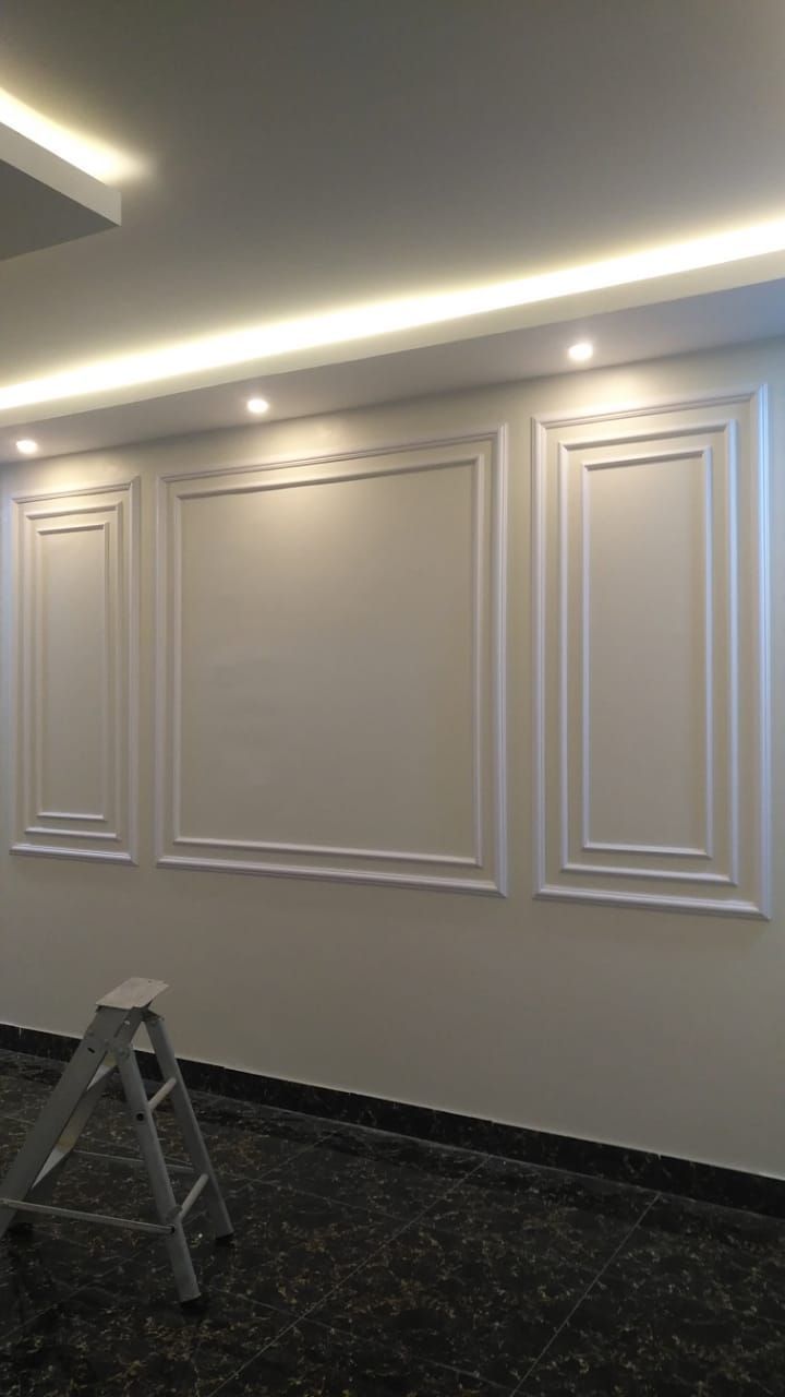 Board and Batten Grid Wall Lavington